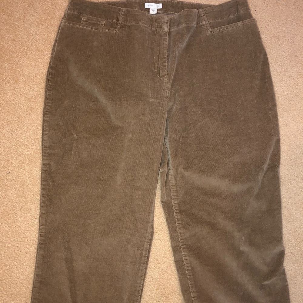 J Jill Corduroy Pants Size 12